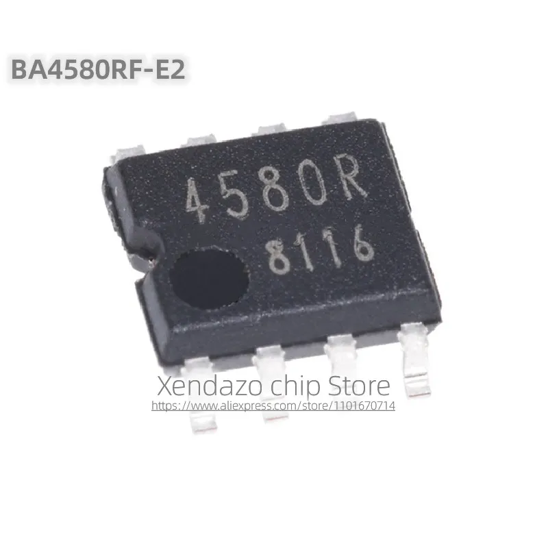 5pcs/lot BA4580RF-E2 BA4580RF BA4580R 4580R SOP-8 package Original genuine Operational amplifier chip