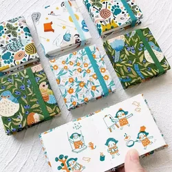 Mini Fabric Square Watercolor Sketchbook 300g 100% Cotton 20sheet Travel Watercolor Painting Paper Pad For Painting Art Supplies