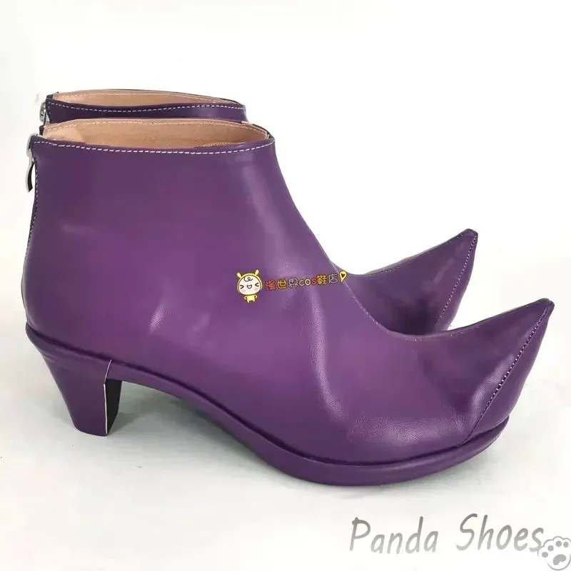 أحذية Genshinimpact Fatui التأثيرية لعبة الرسوم المتحركة الهزلية أحذية تنكرية Fatui أزياء تنكرية أحذية الدعامة لحفلات الهالوين #4