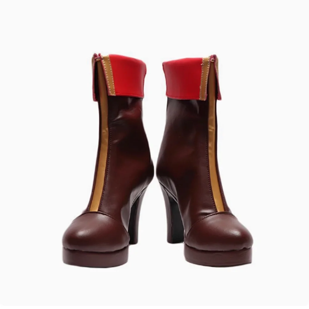 Unisex Anime Cos Houshou Marine Cosplay disfraces zapatos botas tamaño personalizado