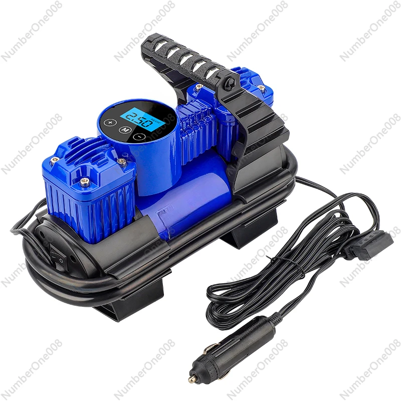 Digital Display of Portable Tire Pump for Car Charge Pump Double Cylinder High Pressure Car Car