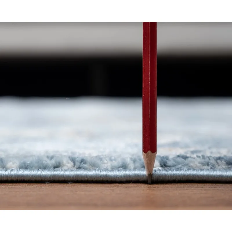 Noble GC_GEN7005 Синий ковер размером 2 x 3 фута