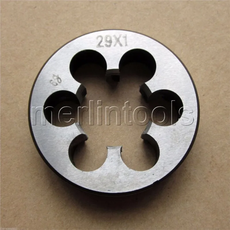M26 M27 M28 29mm x 1 Metric Right hand Die M29 x 0.5mm 0.75mm 1.0mm 1.25mm 1.5mm 2mm Pitch