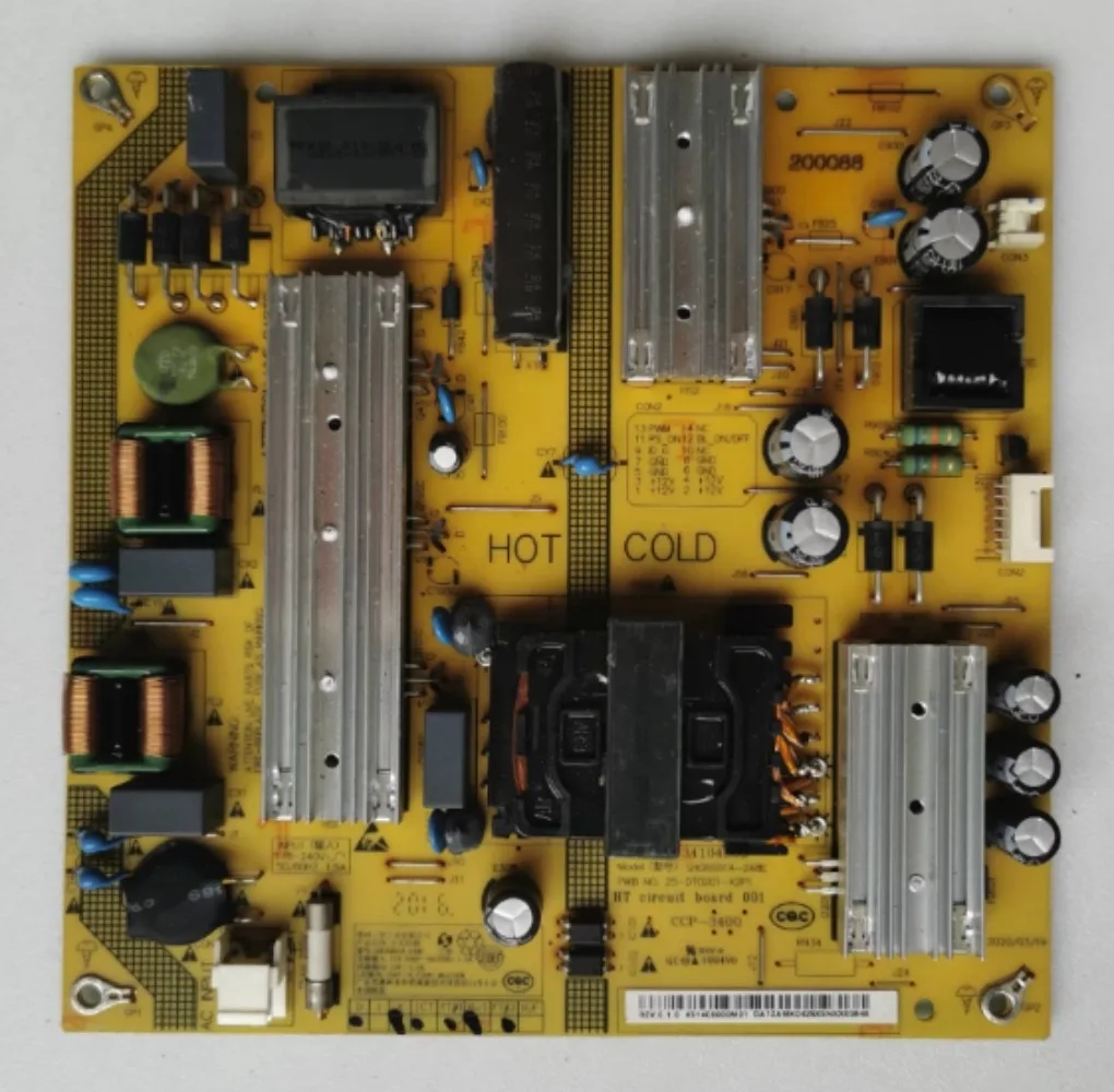 New 60 Inch 4K Smart TV Power Supply Board SHG6001A-248E 25-DT0201-X2P1, Replacement Repair Part for L60M5-4A LED Television