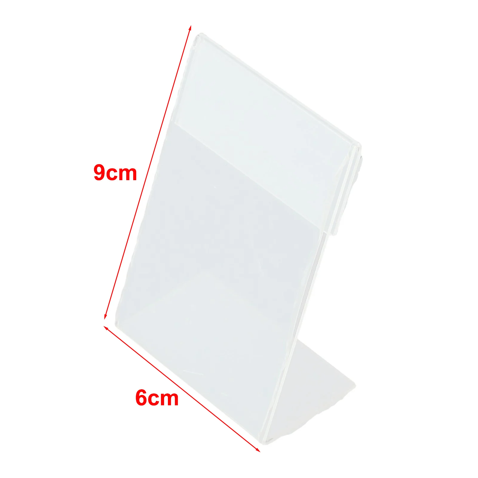 Acrylic Display Stand Hard Board Notes Tickets Transparent Business Cards Card Stand Desk Display Display Photos