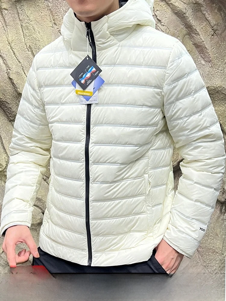 

Outdoor Men's Double-Sided Wearable down Jaet Full Body Carent Glued 700 Fill Power Winter High-End Du down Jaet