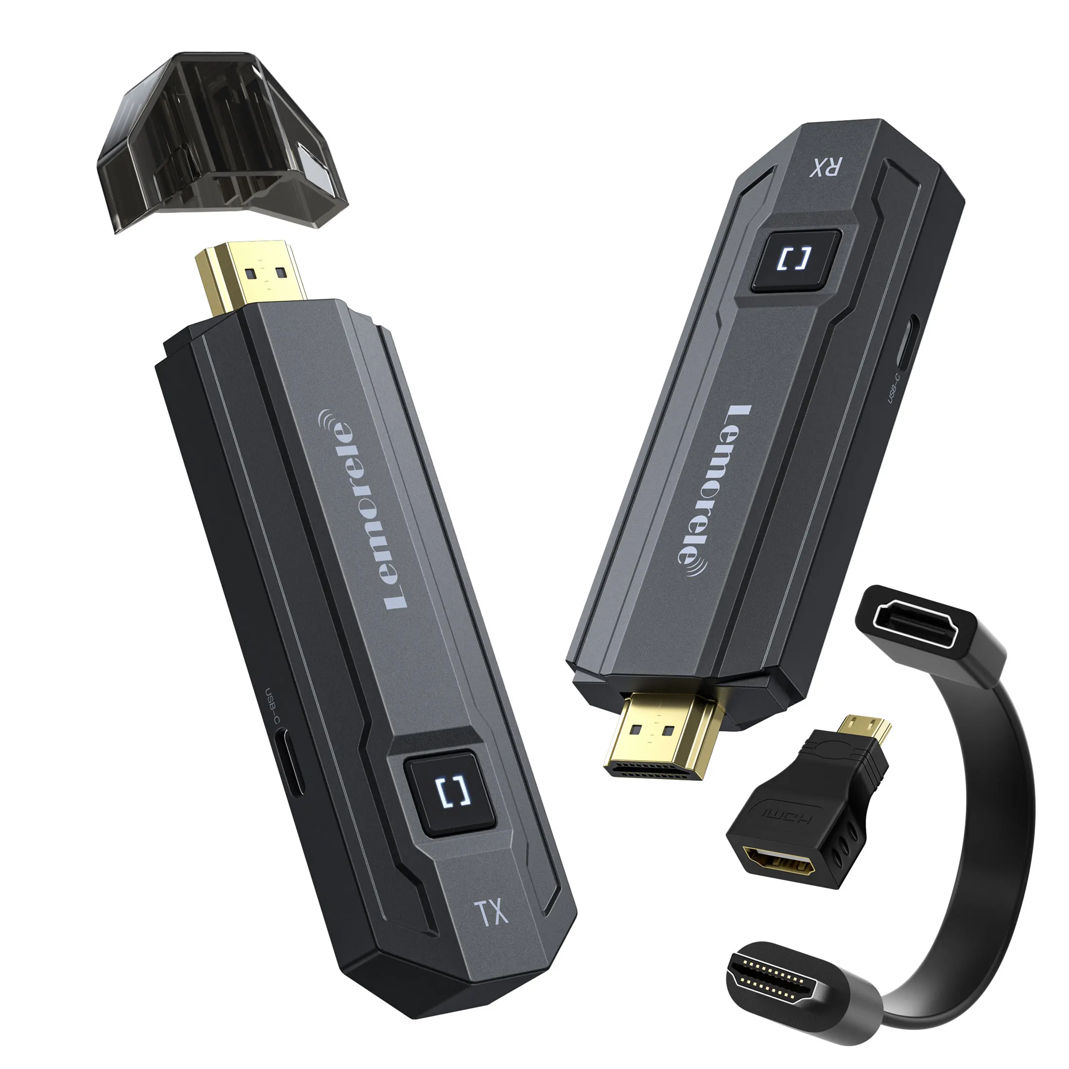 Lemorele 50M Bezprzewodowy Nadajnik i Odbiornik HDMI 1080P