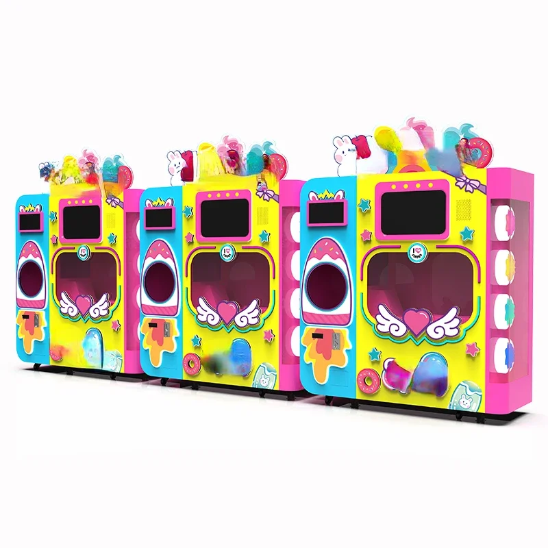 equipment and machines marshmallow vending machine cotton candy trade cashless candy marshmallow machine vending for sale