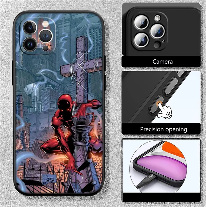Daredevil nuova custodia per telefono di fascia alta per Redmi Note 11 12 13 Pro Plus 13C 12C 11S A3 A3X
