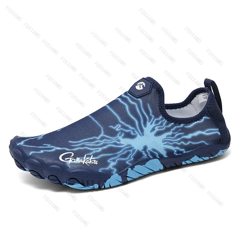 

New Anti Slip Aqua Shoes Summer Outdoor Beach Quick Drying Shoes Breathable Gamakatsu Fishing Shoes Upstream Wading Footwear