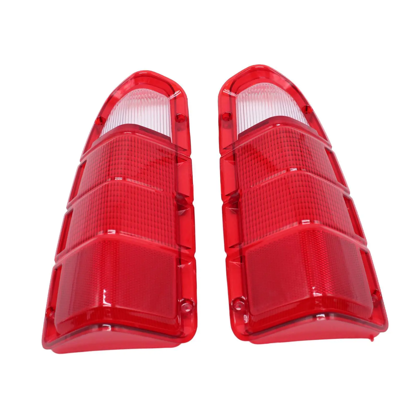 Tail Light Lens Only Repair Parts Professional Red Easily Install Sturdy Accessories Replaces for Dodge Truck 1972-1980