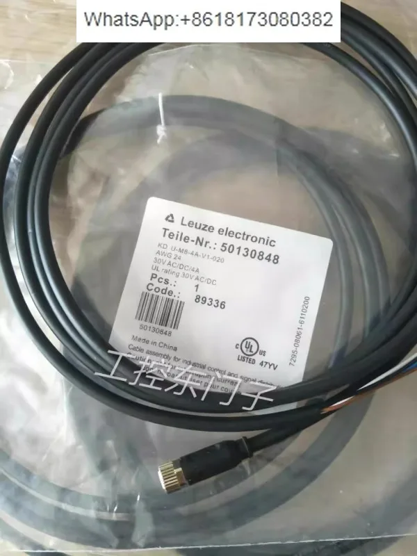 

New Labor Easy Test Sensor Connection Cable KD U-M8-4A-V1-020