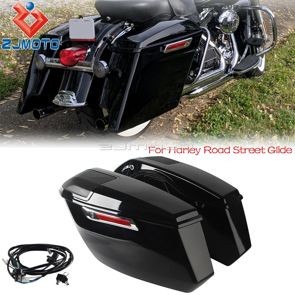 

Боковые кофры на руль для мотоциклов Harley Road Glide FLTRX, Street Glide FLHX 2024-2025, Street Glide Ultra FLHXU 2025
