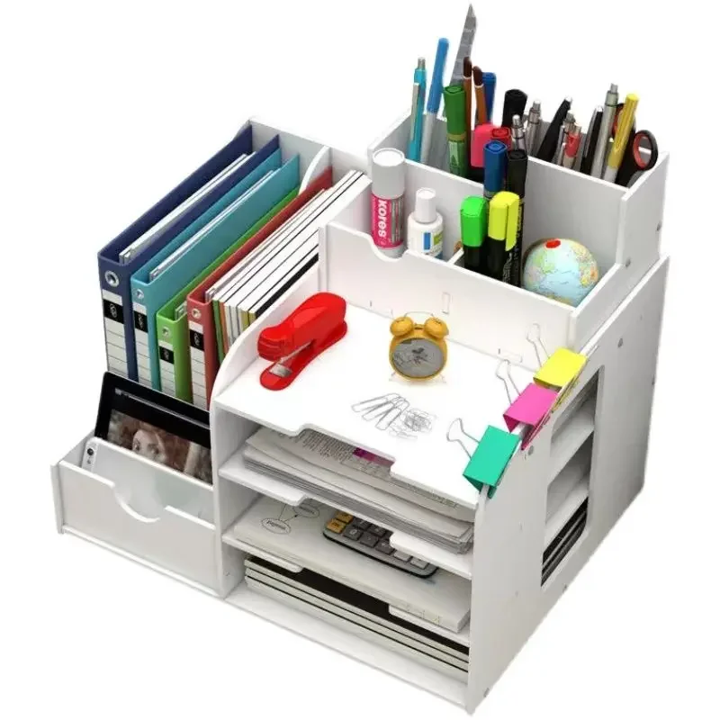 

New Diy Multifunction Document Trays File Papepr Letter Holder Stationery Storage Waterproof Desk Organizer Office Accessories