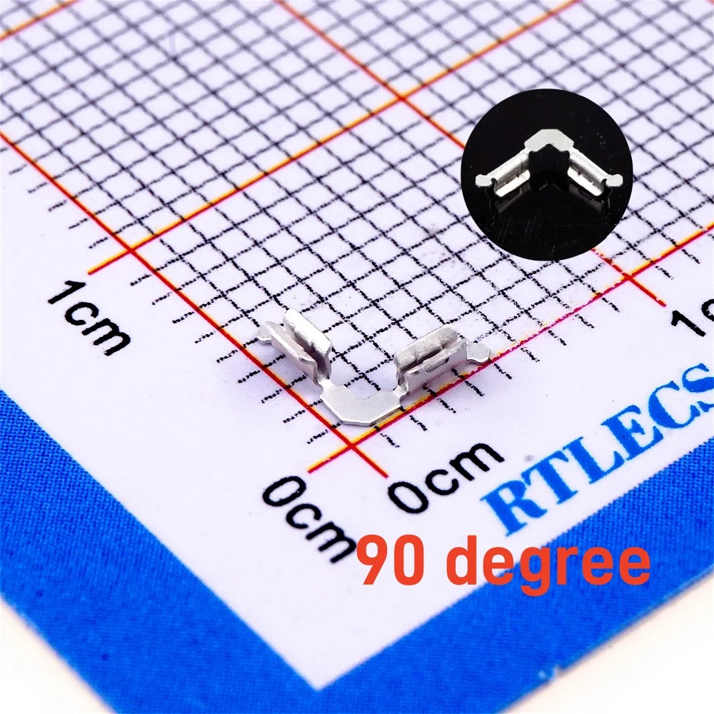 100/1000/10000 Pcs EMI RFI Shield Clip Micro Surface Mount PCB Thickness 0.2 MM Board  SMT 6.5x1.28 180 90 degree