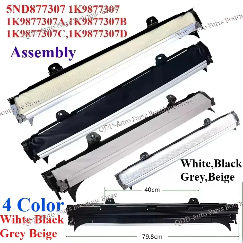 1K9877307 5ND877307 For VW Gofl Passat Jetta Sharan Tiguan MK1 Audi Q5 Skoda Superb Yeti Car Sunroof Sunshade Assembly Cover