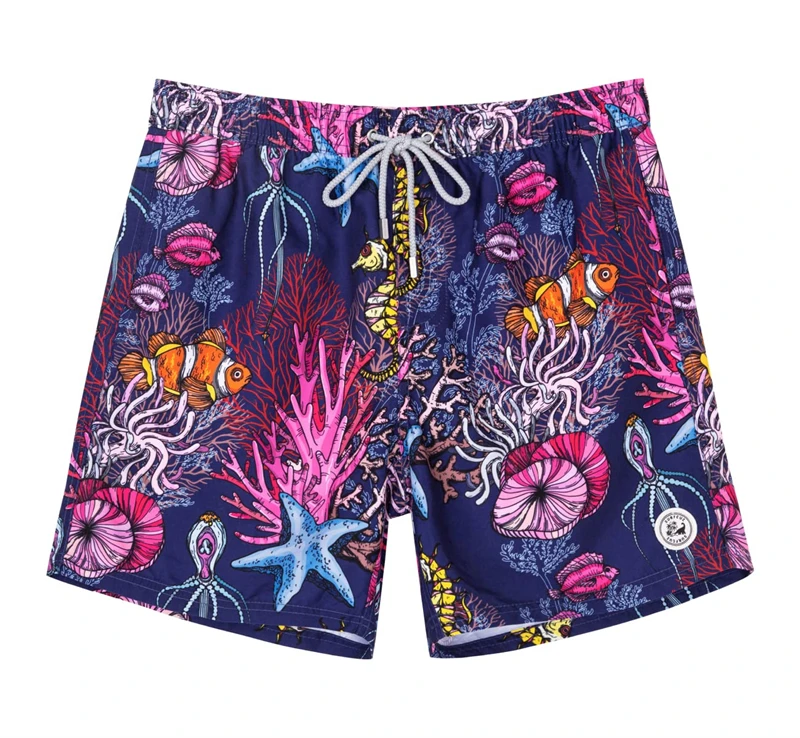 2023 Summer Men Hawaiian Beach Shorts Vintage 3D Printed Clothing Casual Bathing Swimming Trunks Clothes New Flower Beach Shorts