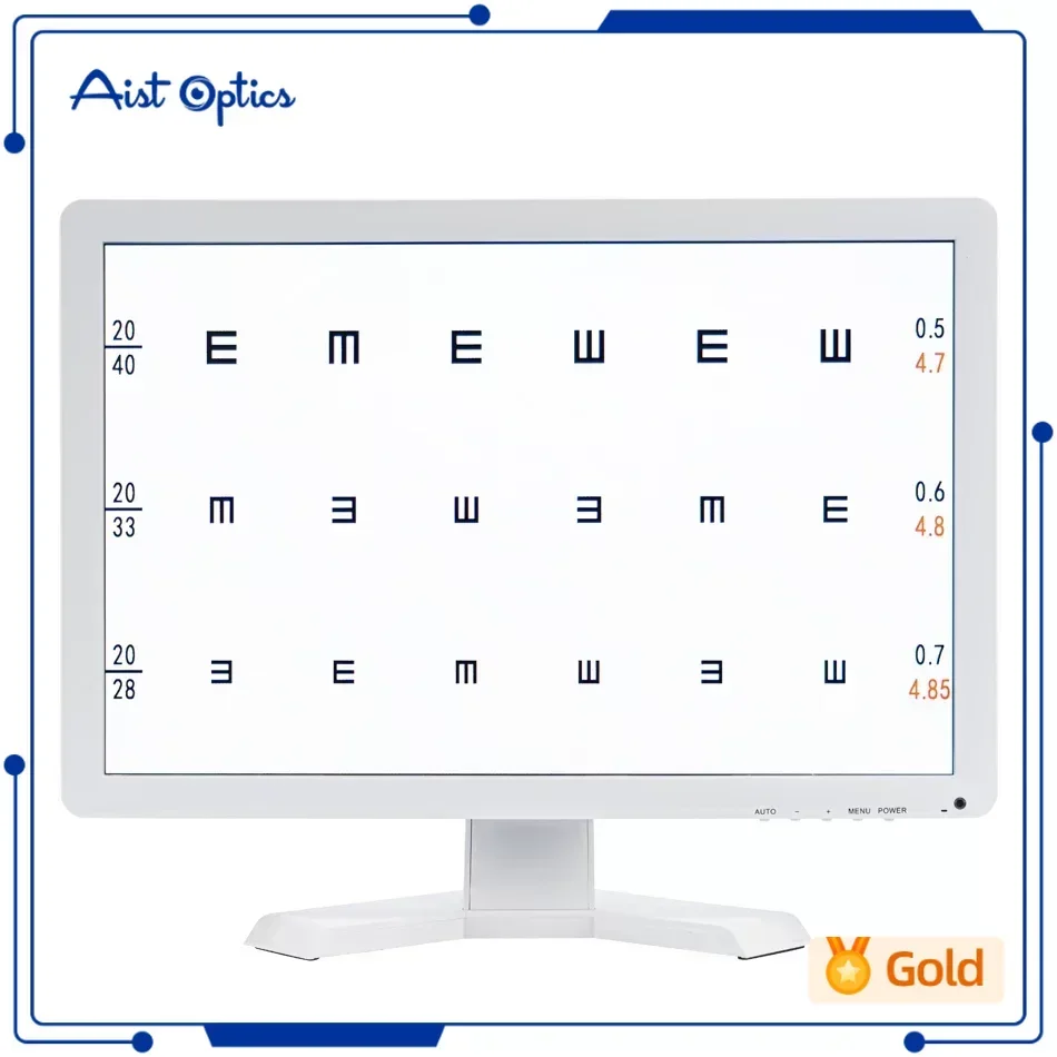 VC-3 Screen Vision Chart Panel Led Visual Acuity Testing Chart 19 Inch Eye Vision Ophthalmic LCD Optical tester Monitor