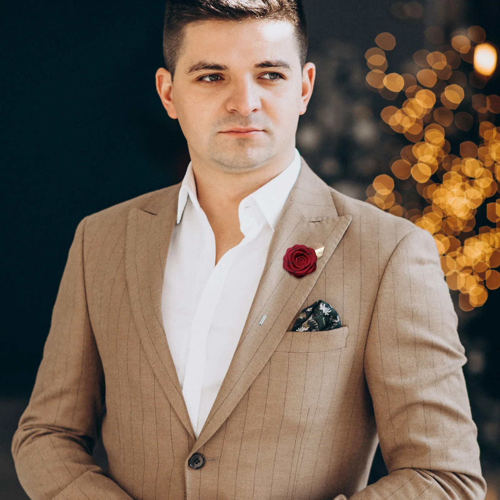 

50Pcs Safety Pins Premium Alloy Round Tray Fashion Creative DIY Brooch Accessories Badge for Jewelry Making Gift