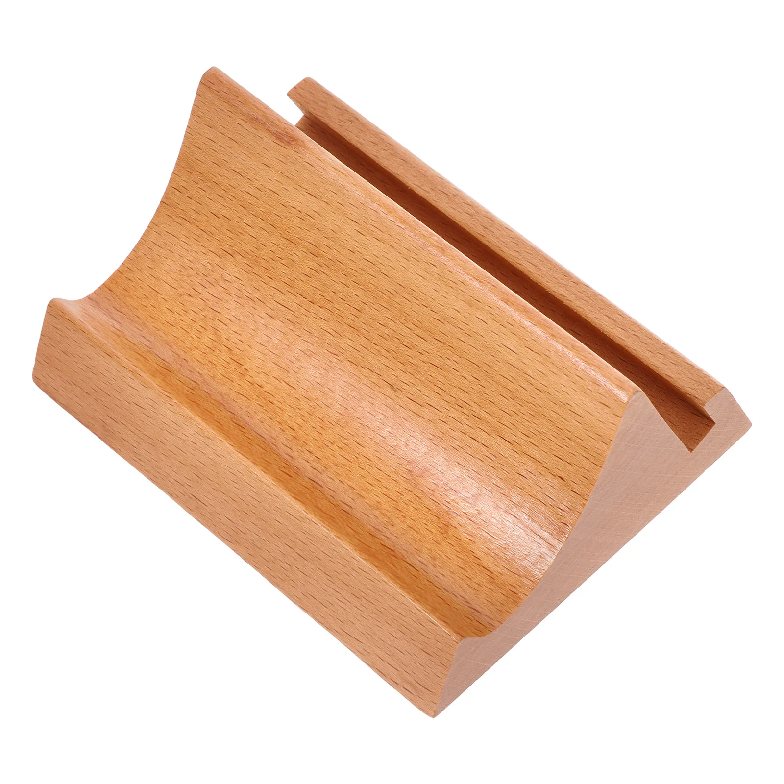 

Деревянная подставка с двумя отделениями для календаря и телефона, многофункциональный настольный органайзер для визиток и открыток