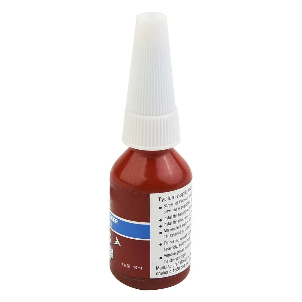 10ml Medium Strength Threadlocker Blue Threadlocker Adhesive 242 Thread Locker Blue Screw Glue Agent Anaerobic Glue Anti-loose image 6