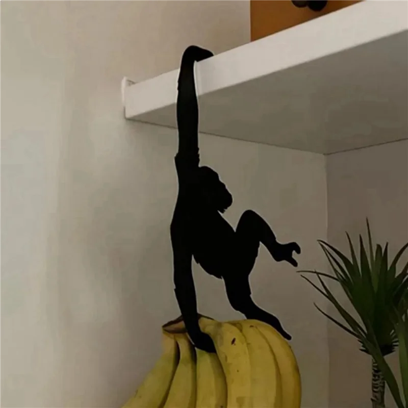 BAAG-Настенный держатель для ключей, декор комнаты, настенная полка для ключей, вешалка для поводка, ретро настенный крючок для ключей с животными, прочный кот