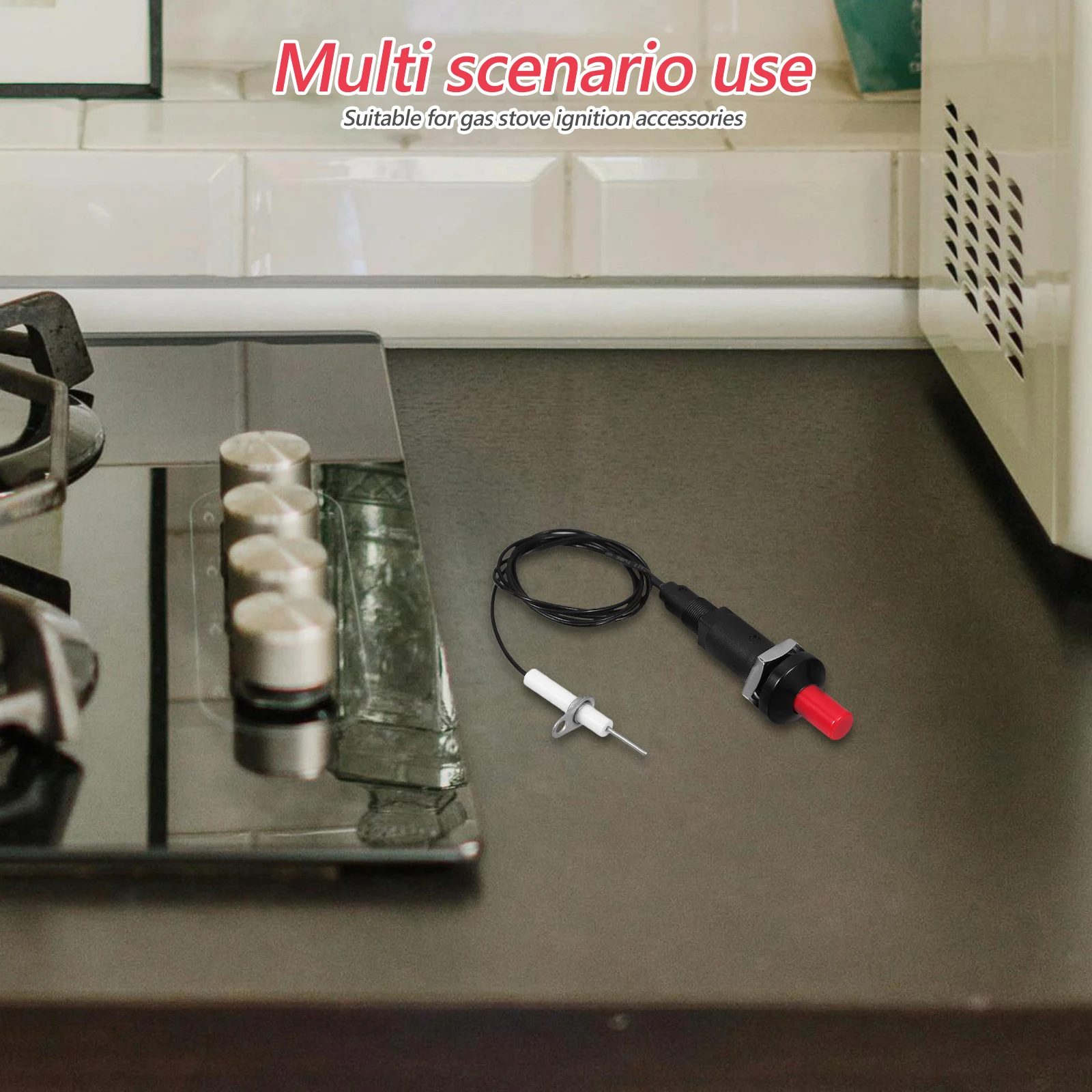 

Push Button Camp Stove Igniter Gas Stove Electric Fire Gas Fire Igniter Pit BBQ Spark Grill Camp Outdoor Cooking