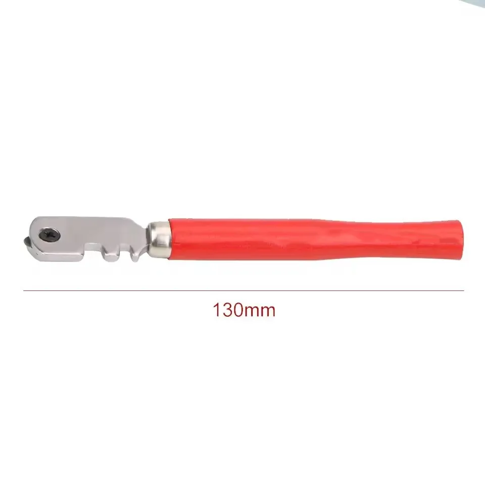 Professional Glass Tile Cutter Window Craft Wooden Handle 130mm for Hand Tool Diamond Tipped Portable Glass Cutter Tools