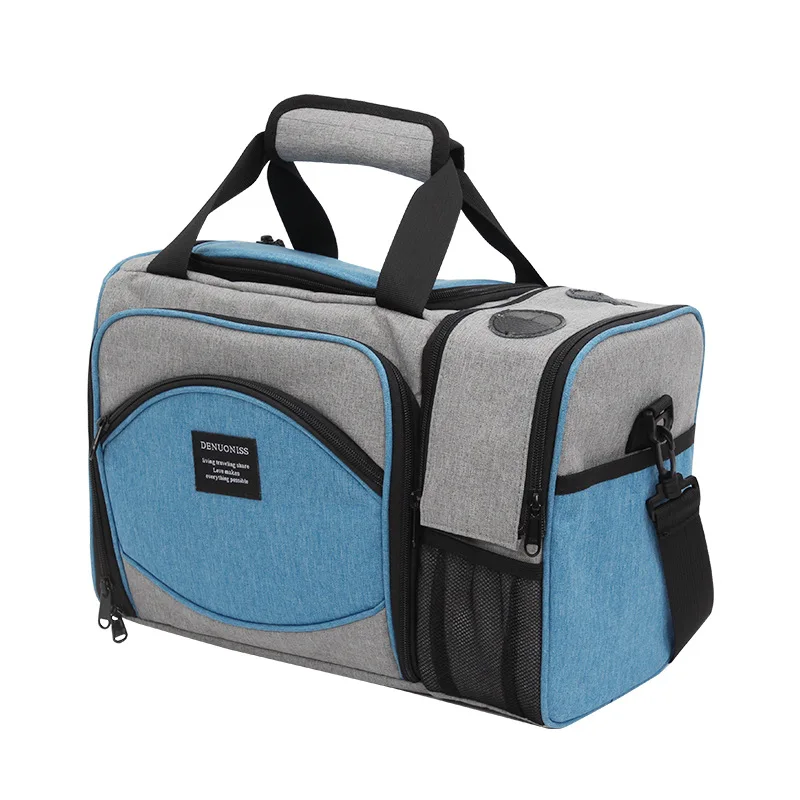 Large Waterproof Lunch Picnic Bag Insulated Portable Fabric Thermal Ice Pack Food Bags Large Volume Storage Cooler Beer Wine Bag