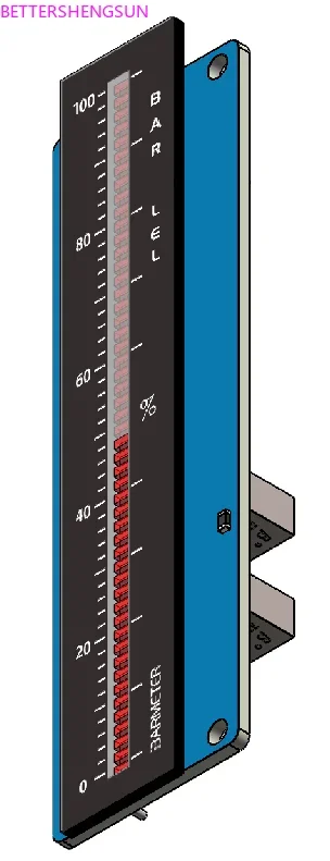 No MPU software full logic circuit drive, suitable for 51-segment LED modules in military power equipment and other fields