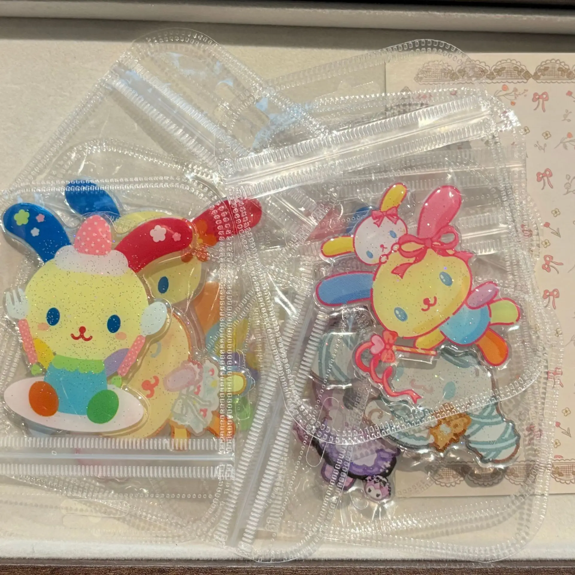 Ballet Wish Me Mell Sanrio Acrylic DIY Accessories Handmade Phone Stand Brooch Backpack Decor Craft Supplies - view 5