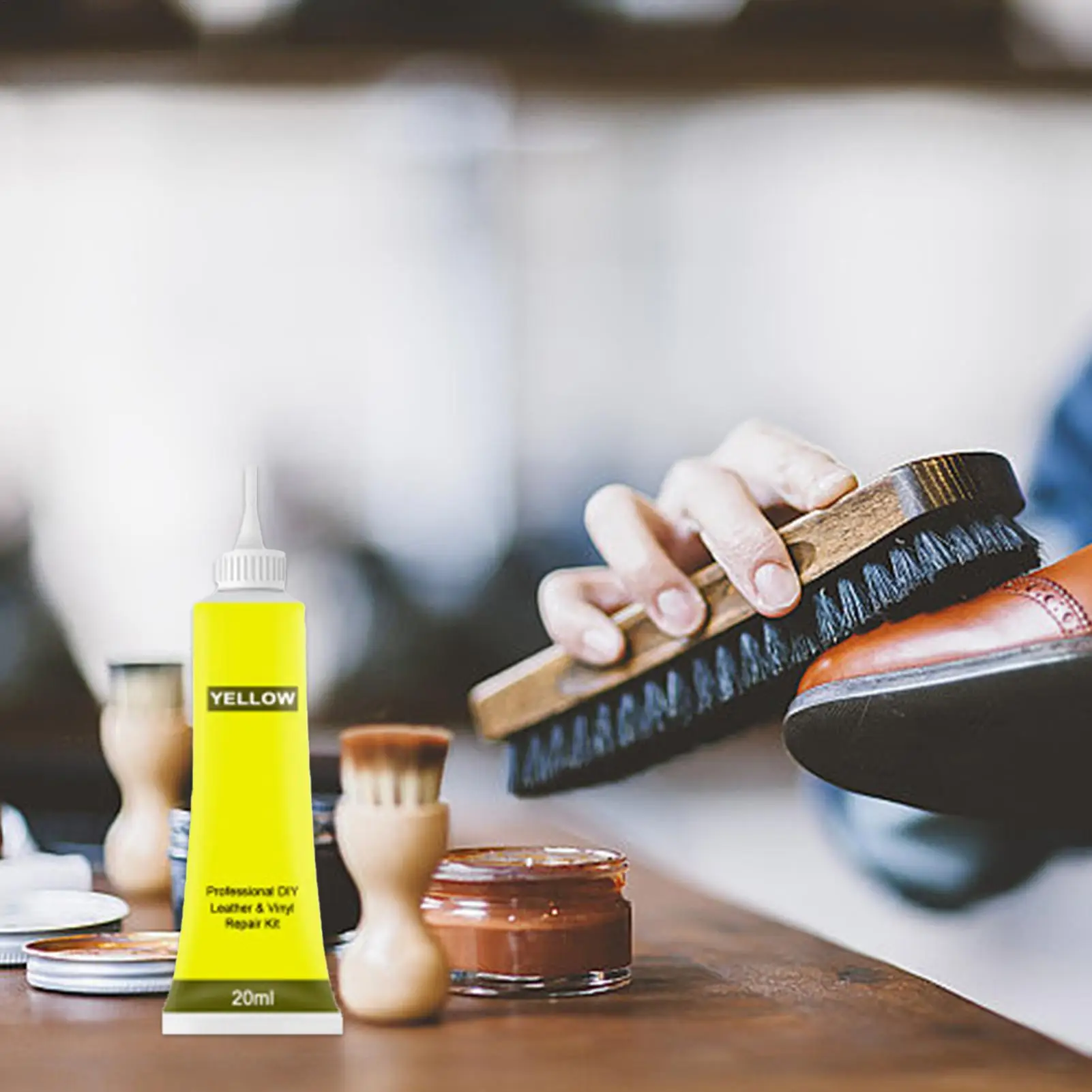 Car Seat Leather Repair Agent Vinyl Repair Kit Car Instrument Panels Sofas Coats Repair Gel Cleaner Cream 4 Color 20ml