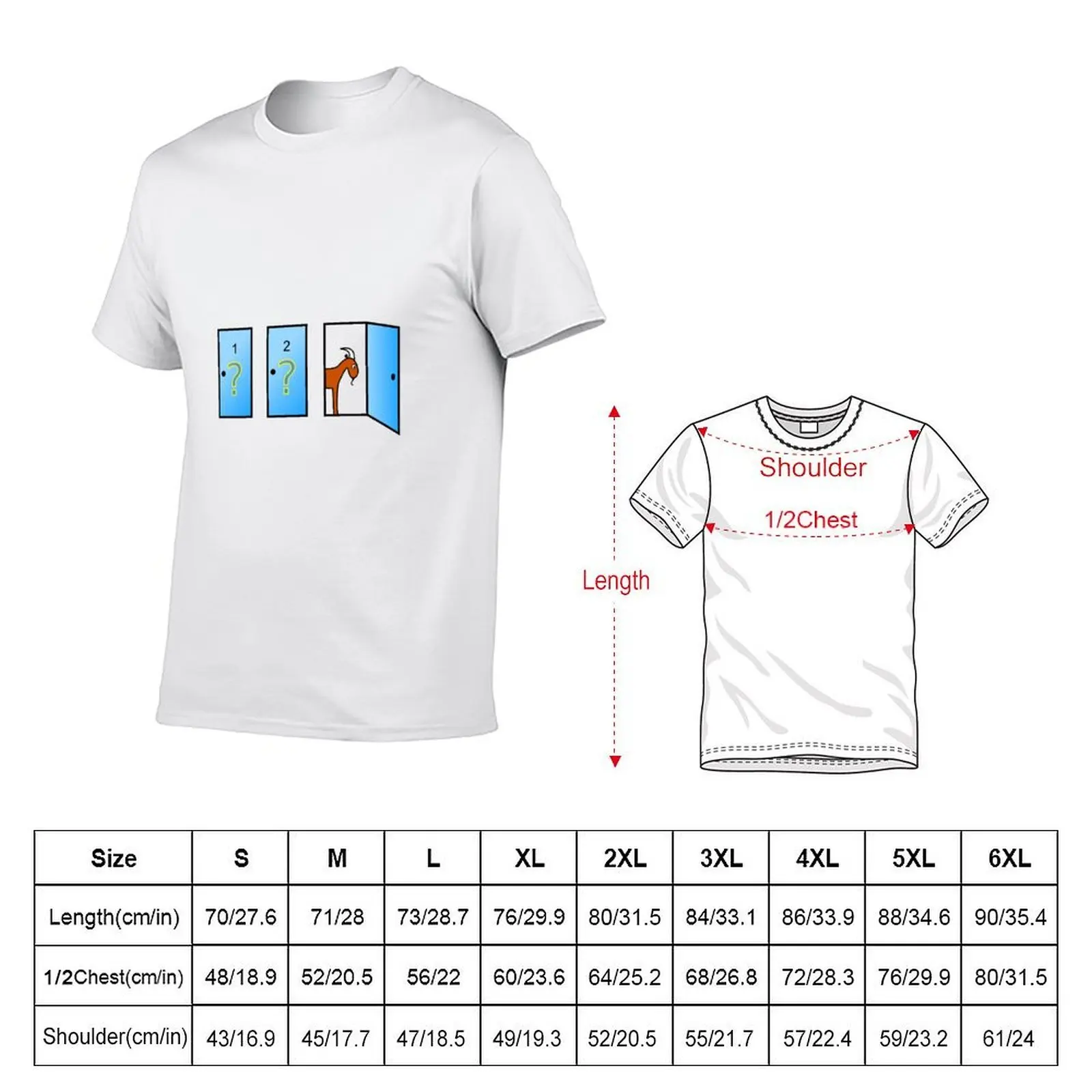 Monty Hall : Do you Switch? T-Shirt vintage t shirts gifts for boyfriend workout shirts for men