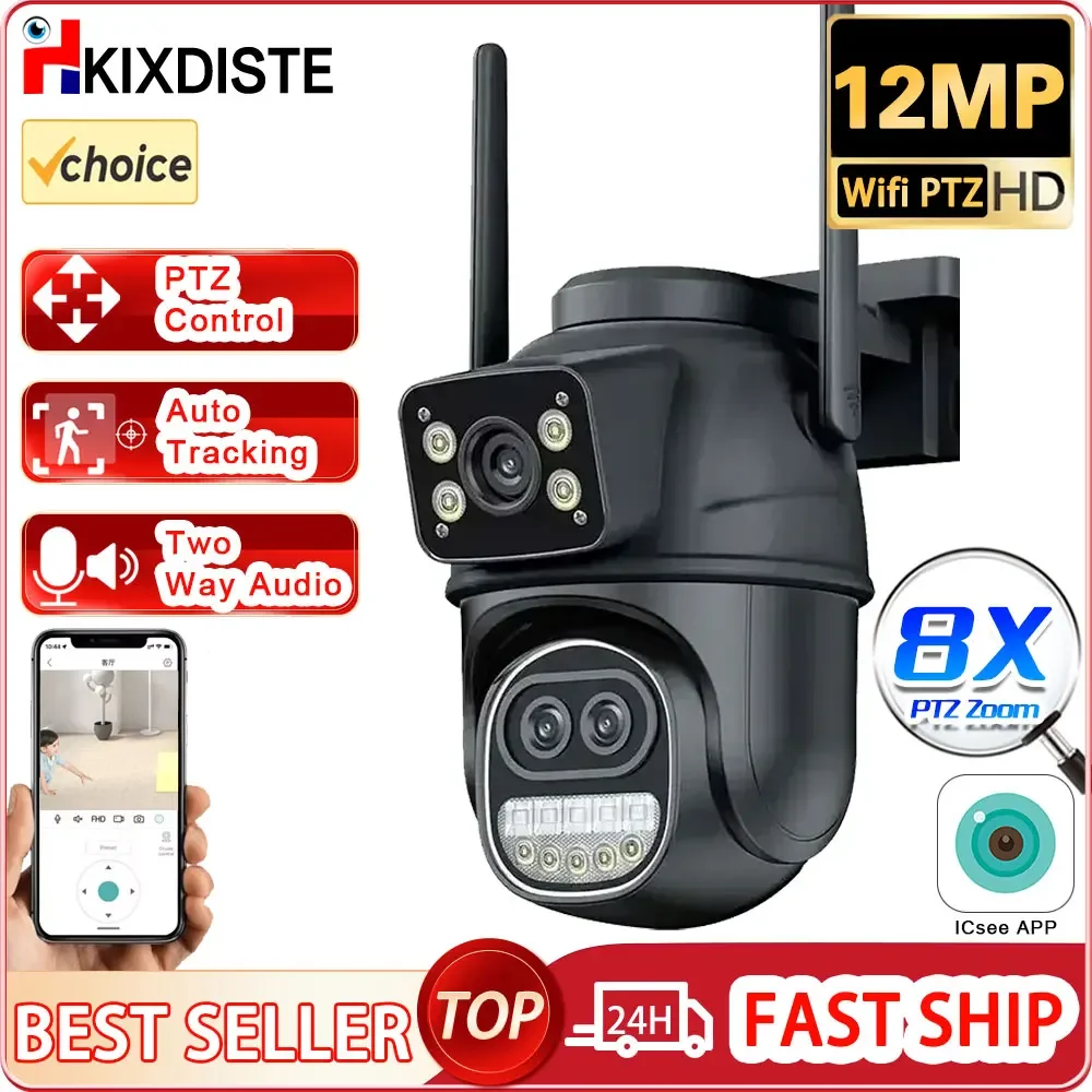 icsee-smart-wifi-security-camera-12mp-8k-three-lens-8x-zoom-outdoor-hd-video-surveillance-ip-cameras-iptv-cctv-ptz-auto-tracking