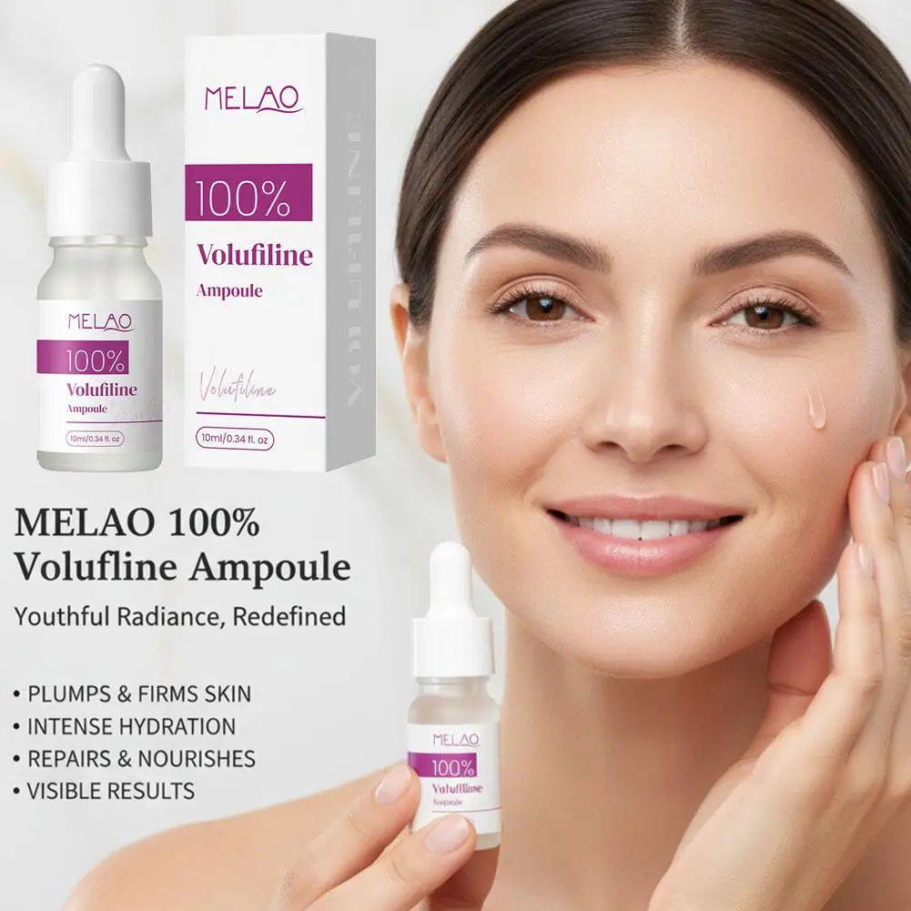 MELAO Volufiline Ampoule Serum Plant Extract Skin Plumping Firming Essence Deep Hydrating Repair Moisturizing Anti Fine Line