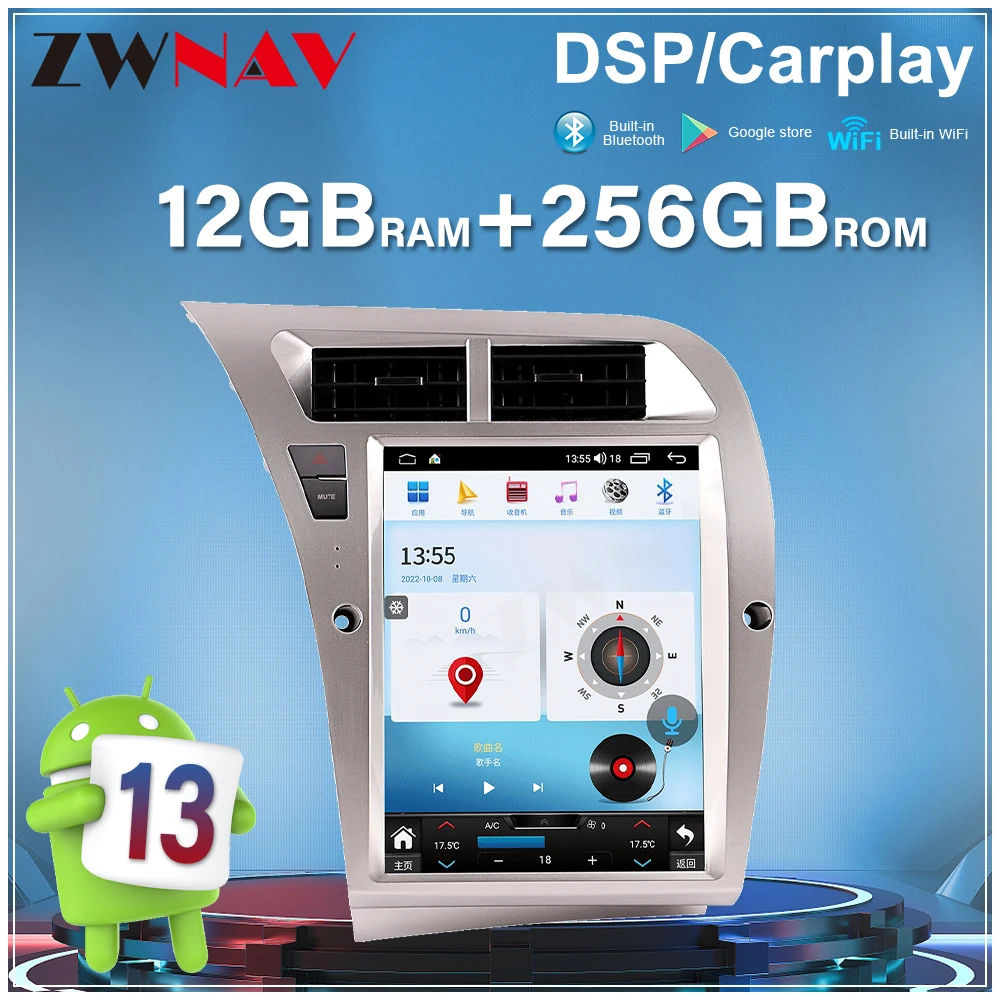 

Tesa- Screen Android Multimedia Player For Audi A4L 2013-2016 GPS Navigation WiFi Video Audio Radio Receiver Stereo Head Unit