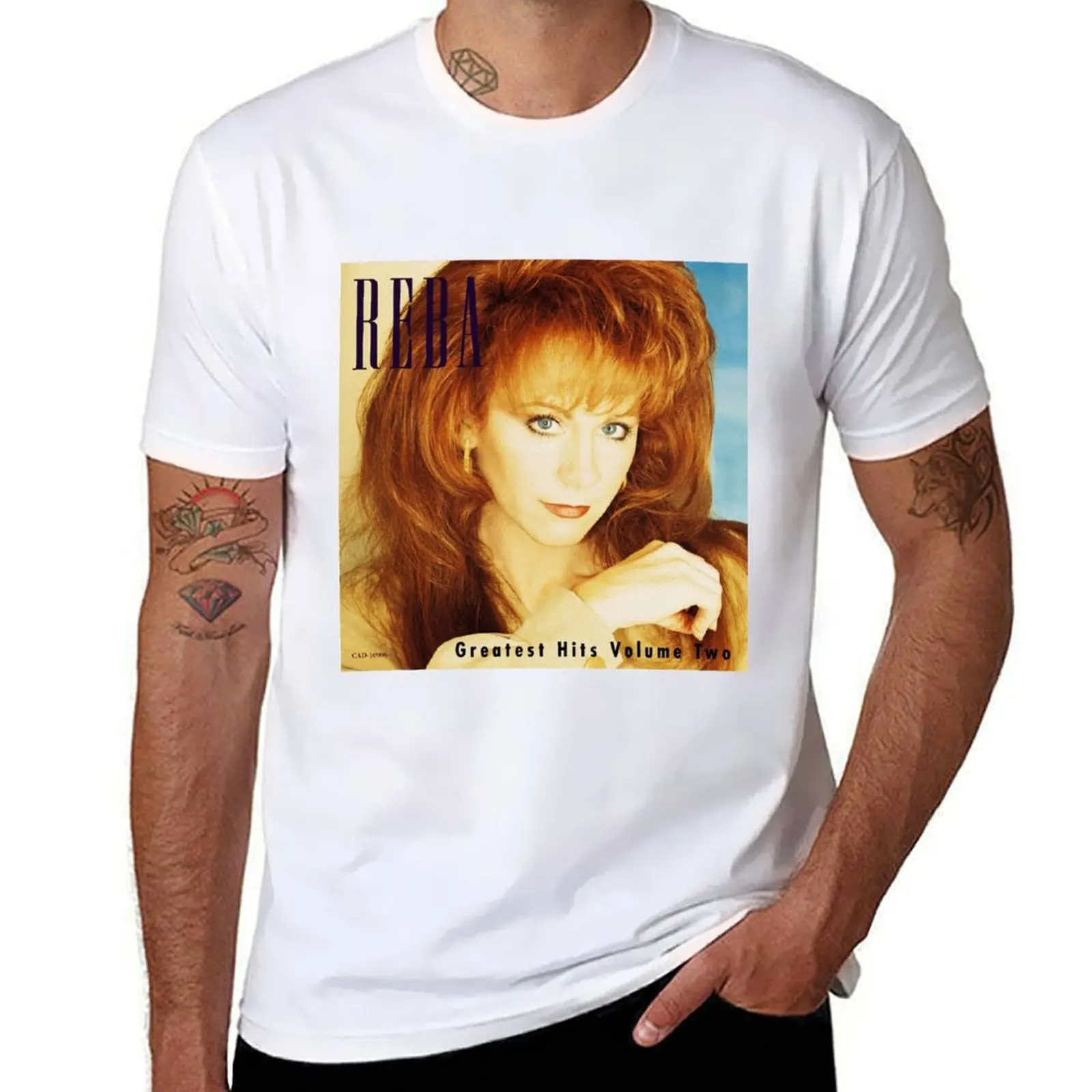 

Greatest hits Reba McEntire T-Shirt anime t shirts for man man t shirt cotton T-Shirt