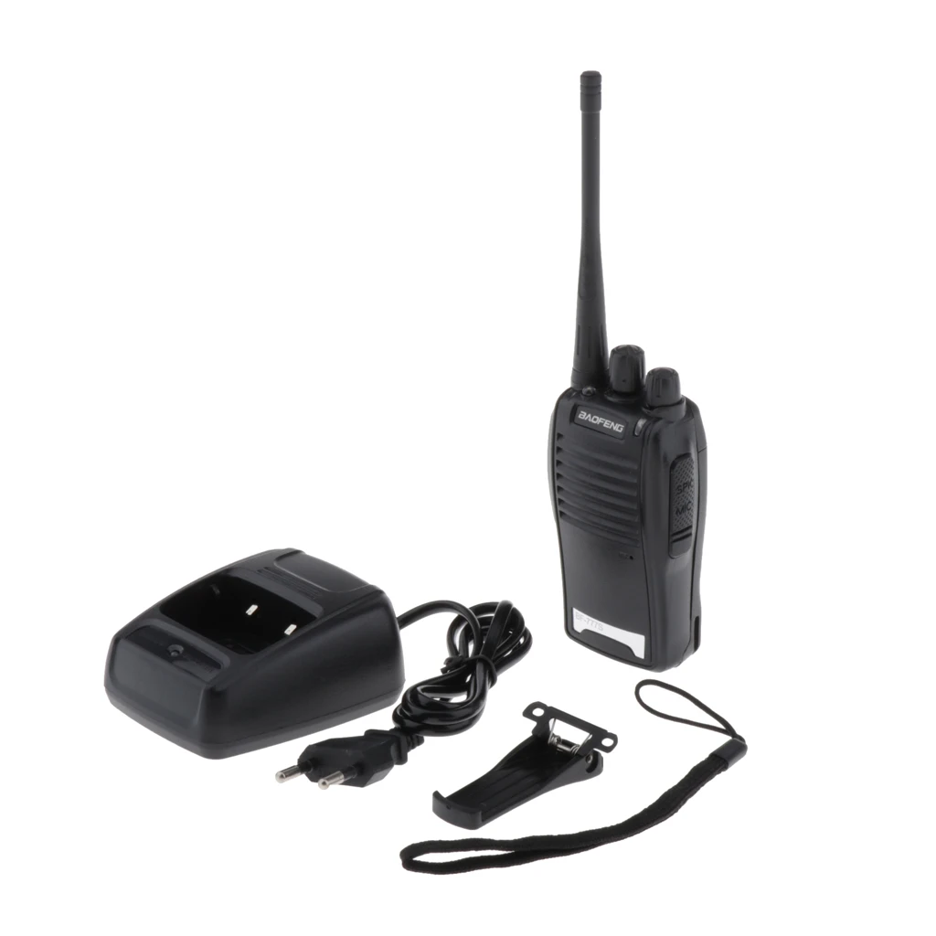 Baofeng-BF-777s Walkie Talkie with Earphone, Interphone, UHF Interphone, Two-Way Radio, Ham Radio, 5W, 16CH, UHF, 1 Piece