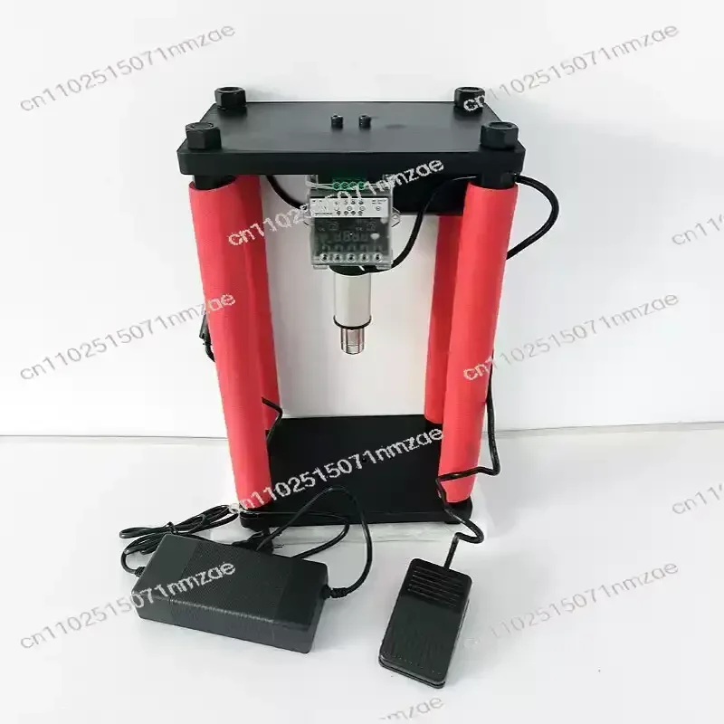 DIY four-column electric silent press 220V desktop hydraulic press can press lead bearings