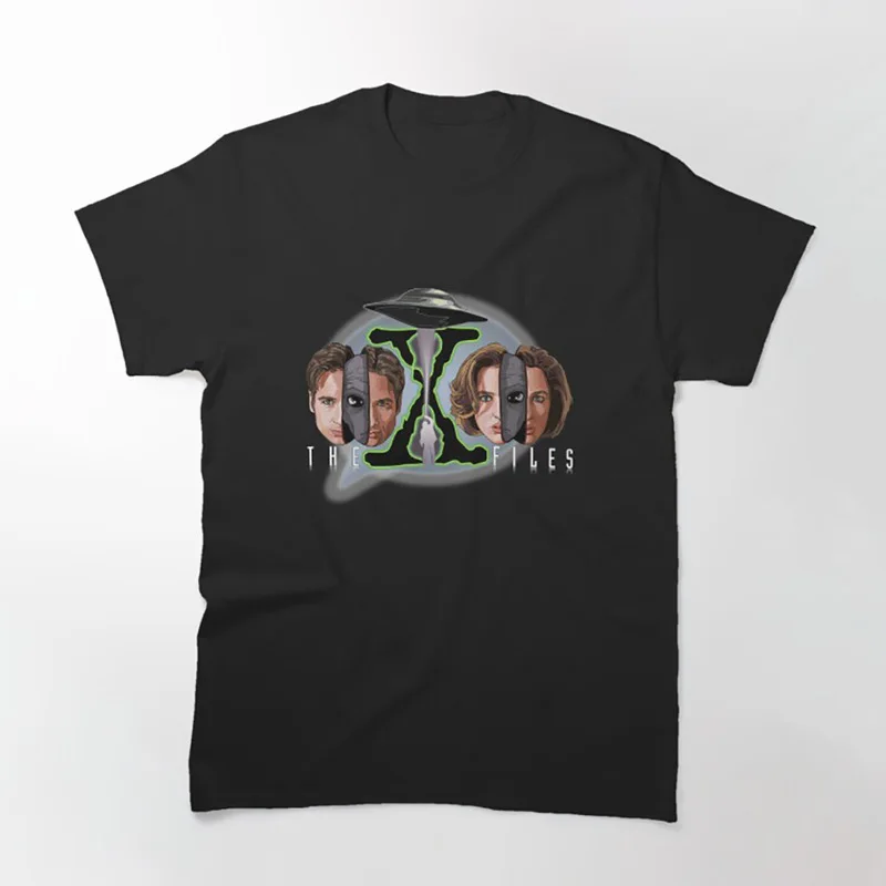The Truth is Out There Sci fi tv series The X Files Gift t shirt 0305 Retro Alien movie Graphic clothes All size tops S-6XL