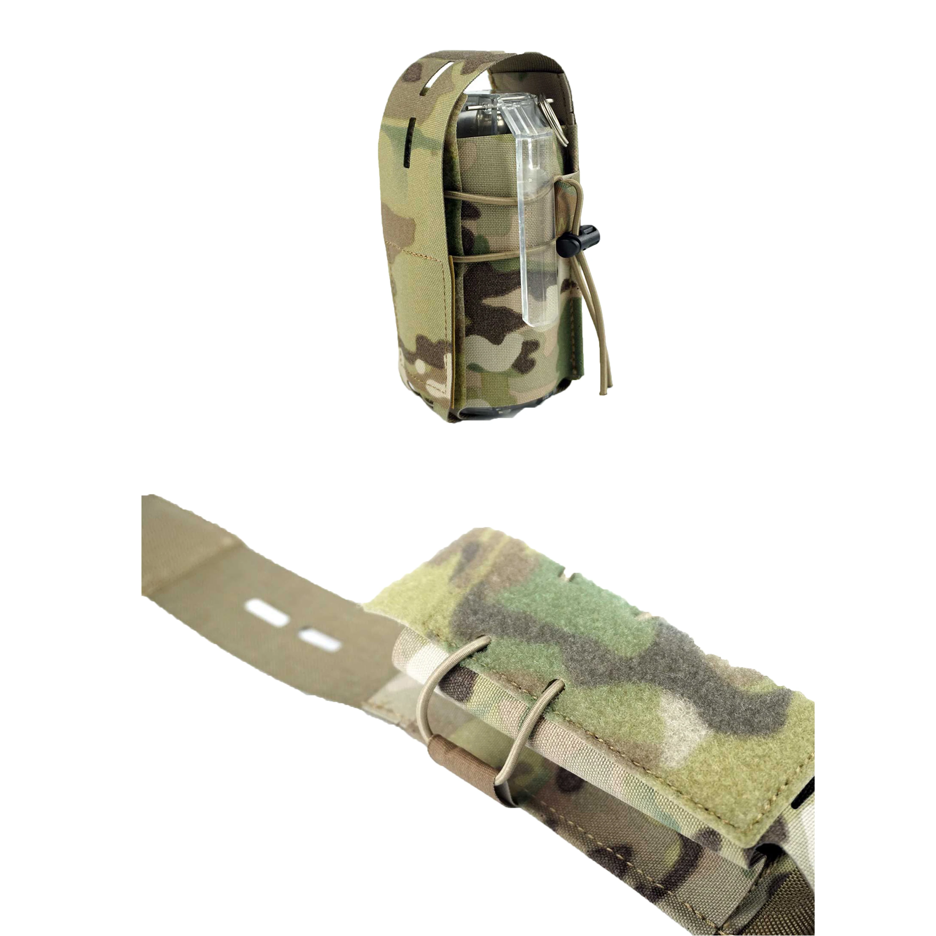 DMGear etui taktyczne Flashbang Granada granat dymny manekin torba MOLLE uchwyt na magazynek modułowy polowanie sprzęt Airsoft akcesoria