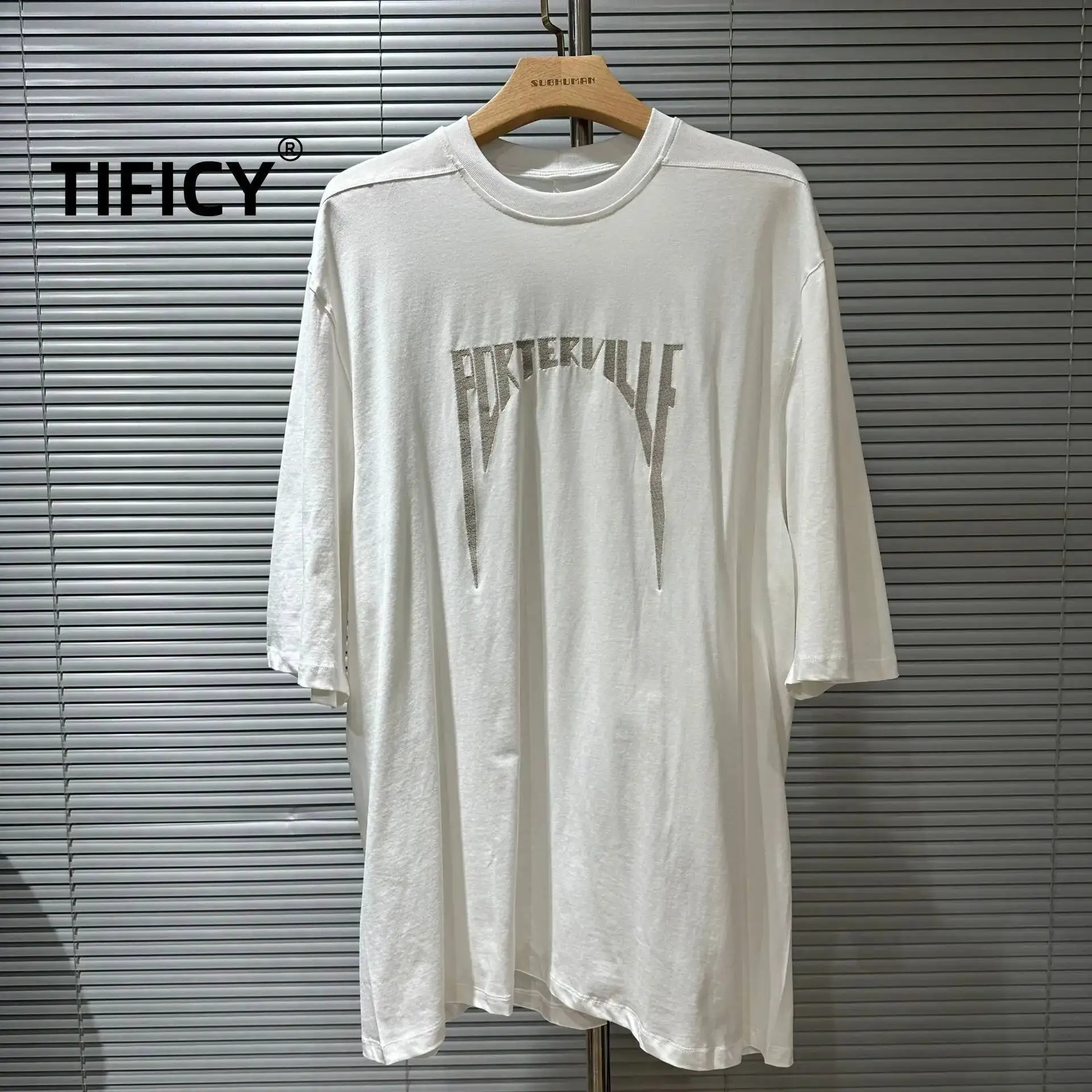 

Темная футболка RO High Street Style из высококачественного хлопка с принтом для мужчин и женщин, мужские свободные футболки с короткими рукавами больших размеров, топ