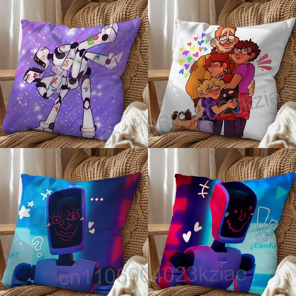 Eric Deborahbot 5000 Mitchells Machines Print Throw Pillow Cover Square Cushion Case for Living Room Bedroom Decor