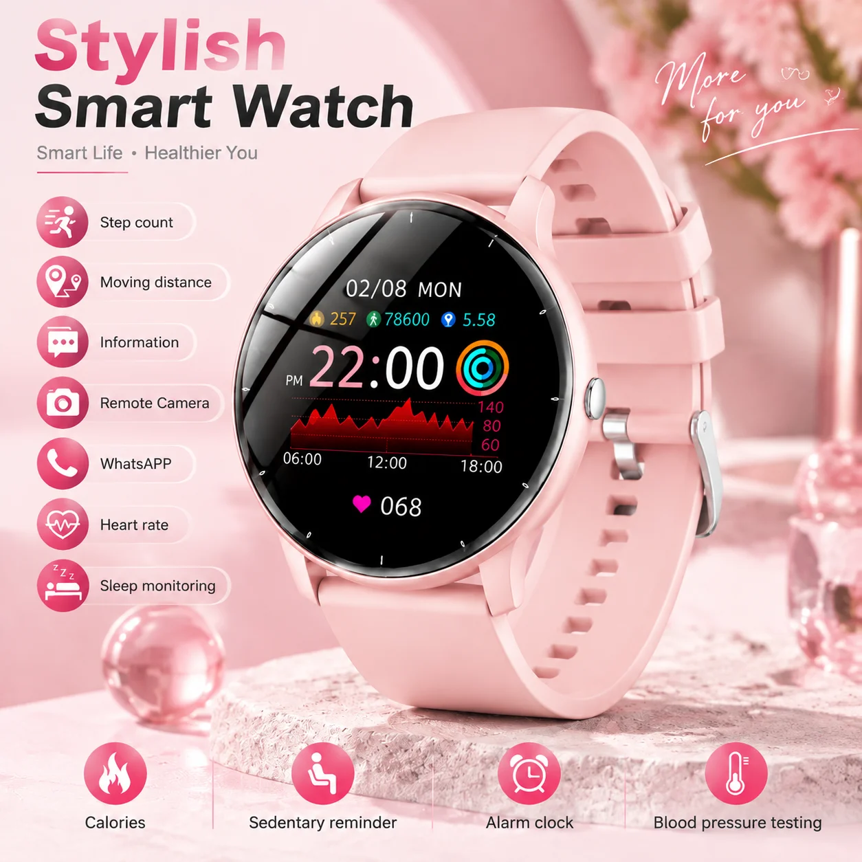 LAXASFIT Smart Watch 1.5