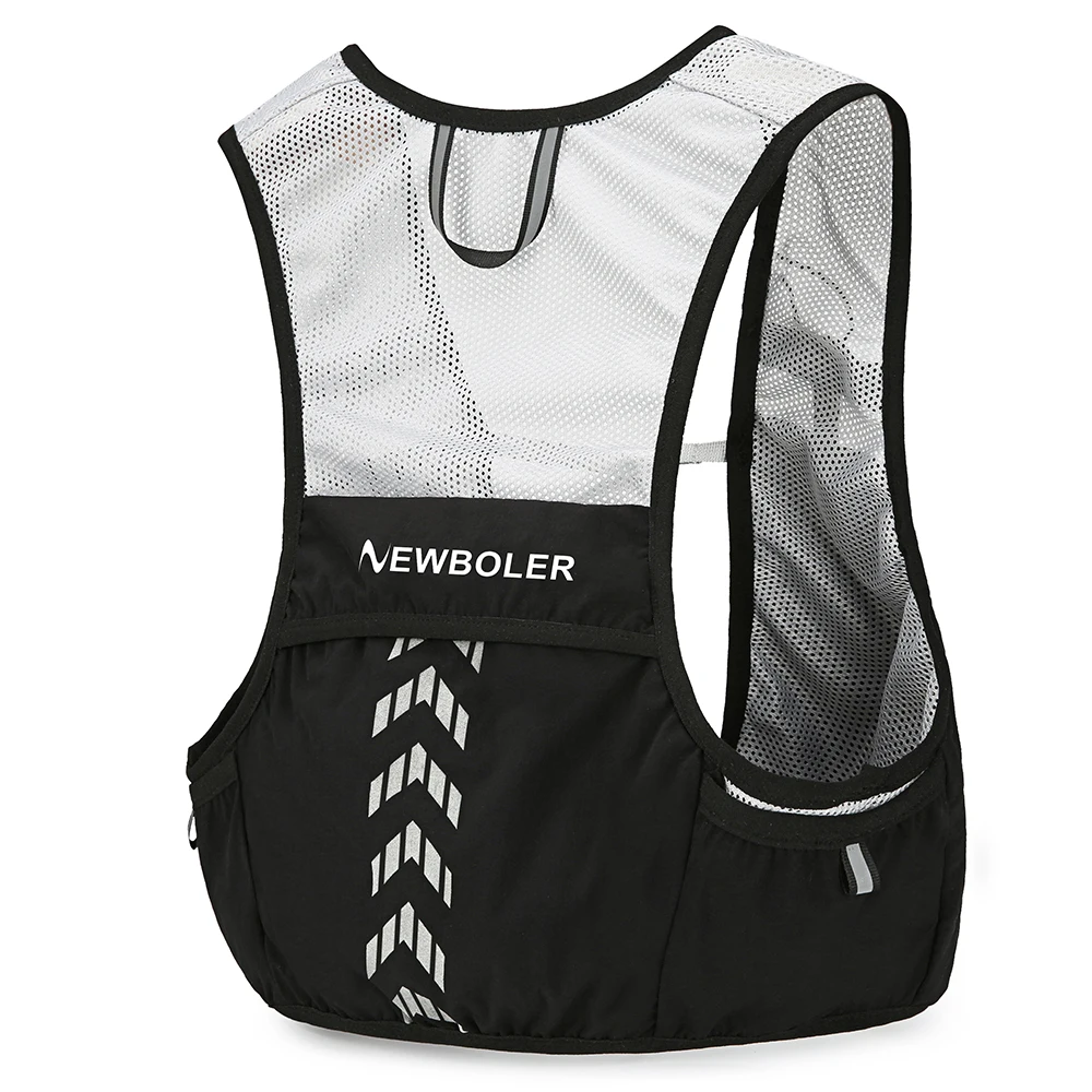 AliExpress NEWBOLER 5L Outdoor Trail Running Backpack Ultralight Women Men Running Race Hydration Vest Marathon Bicycle Bag for Marathon Hiking