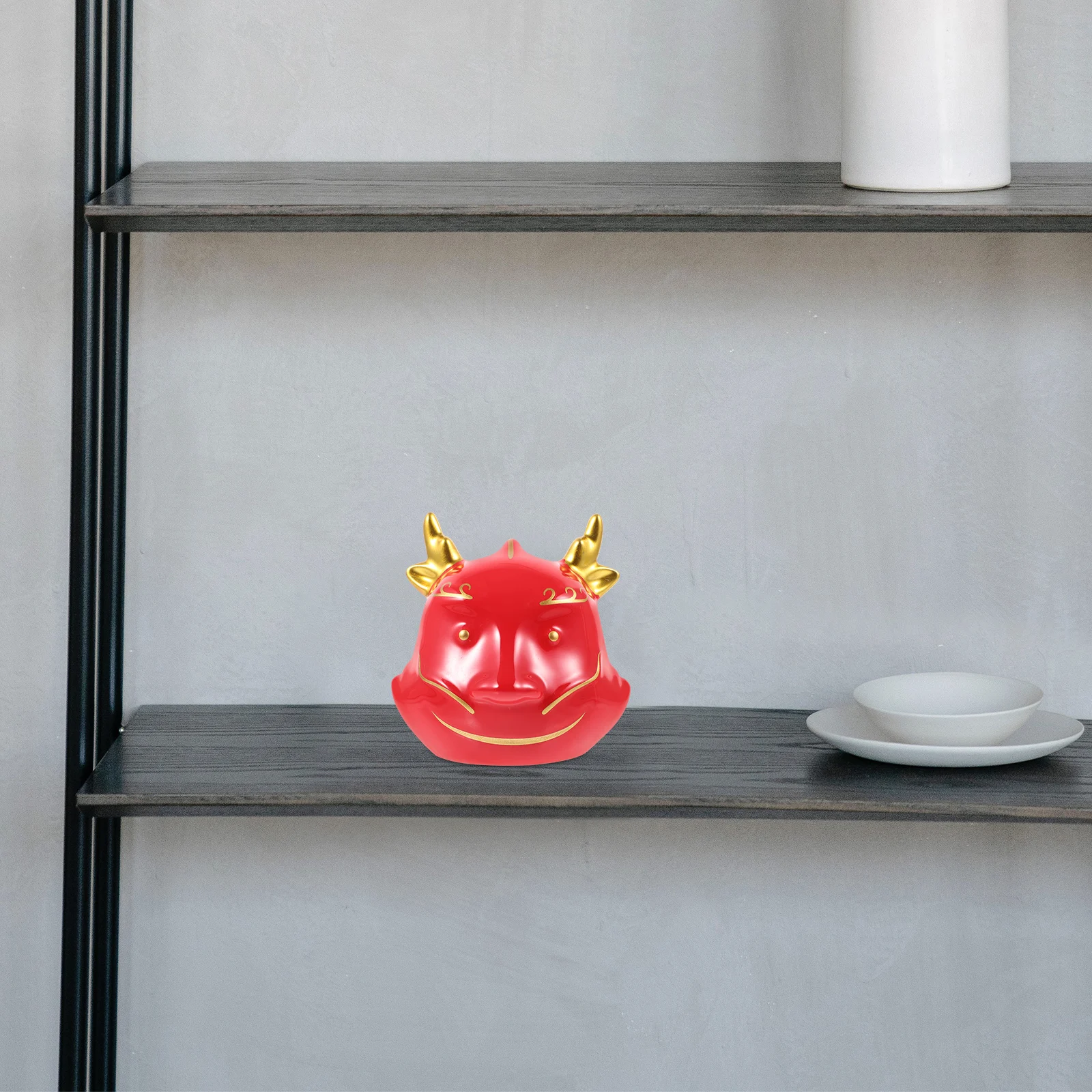 

Cute Ceramic Dragon Coin Bank Money Saving Pot Desktop Ornament Chinese New Year Decoration Lunar New Year 2024