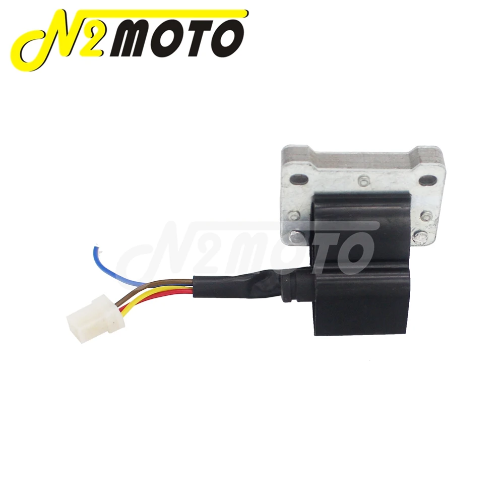 Moped Motorcycle Accessories Electric Ignition Coil Black For BMW EMW Simson AWO AVO JAWA 350 175 250 CZ IFA BK350 MZ RT 125