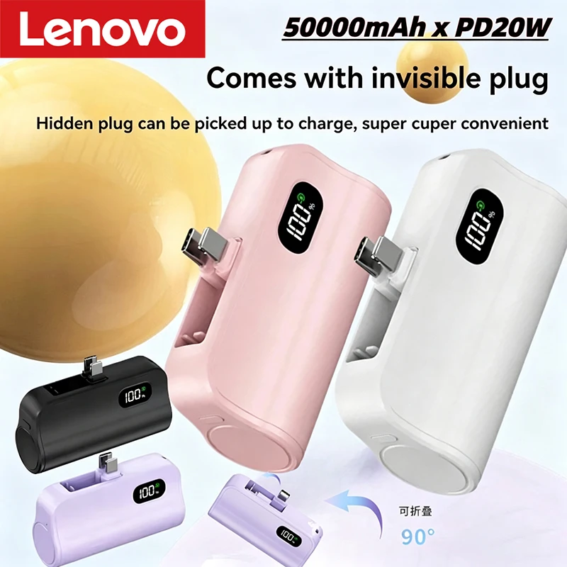 50000mAh Kapsel-Powerbank mit hoher Kapazität, tragbar, superschnelles Laden, externer Akku, Powerbank für iPhone, Samsung, Huawei