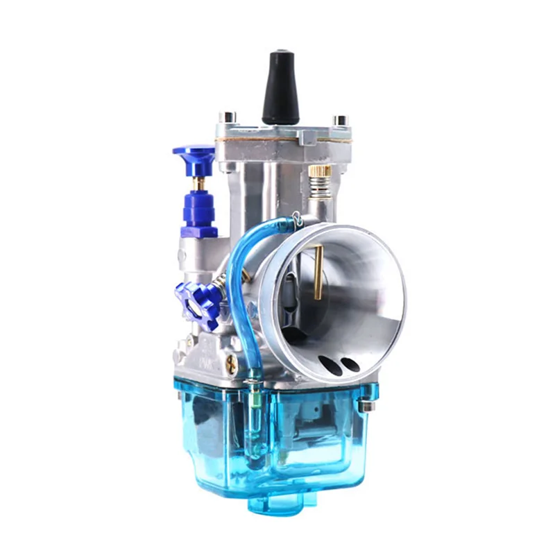 

Motorcycle Carb Carburetor Transparent Blue Oil Pan Universal High Performance Racing Keihin Carburetors Pwk Of Carburetor Price