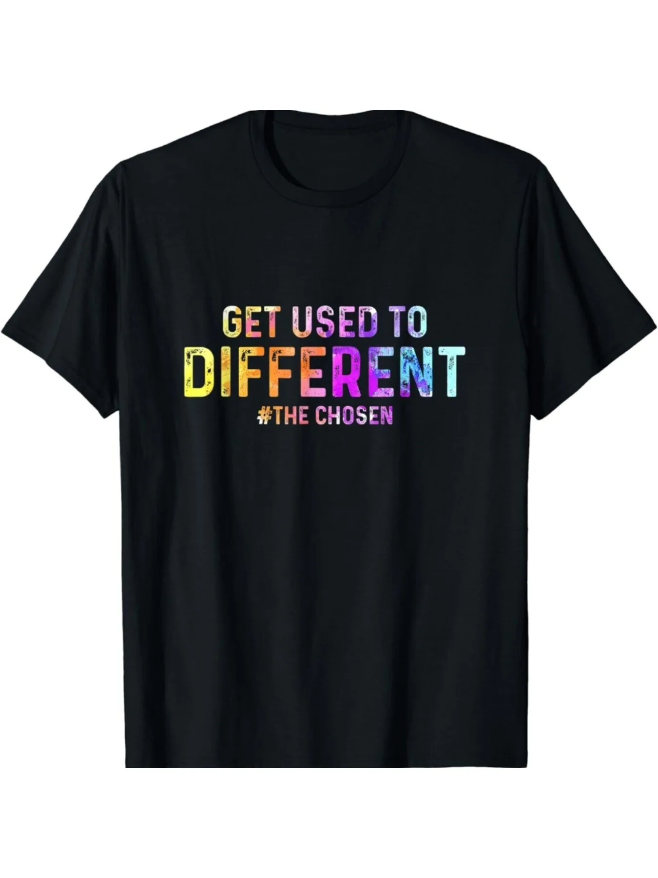 

Different Habits Color-Selected T-Shirt - Cotton T-Shirt, Comfortable for All Seasons, 100% Cotton, Casual Fit, Machine Washable, Suitable for Everyday and Special Occasions, Best for Christmas
